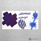 Diamine Bottled Ink and Cartridges in Midnight Blue Bottled Ink