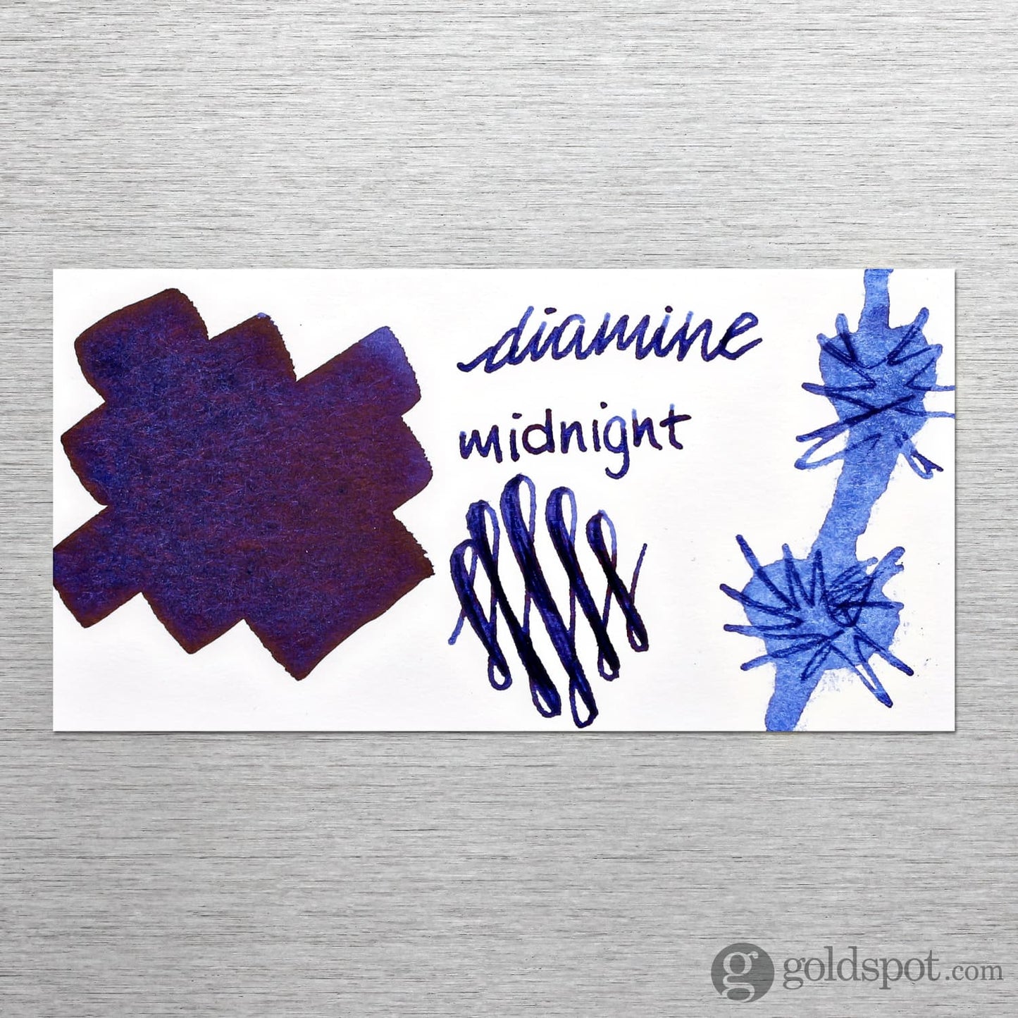 Diamine Bottled Ink and Cartridges in Midnight Blue Bottled Ink