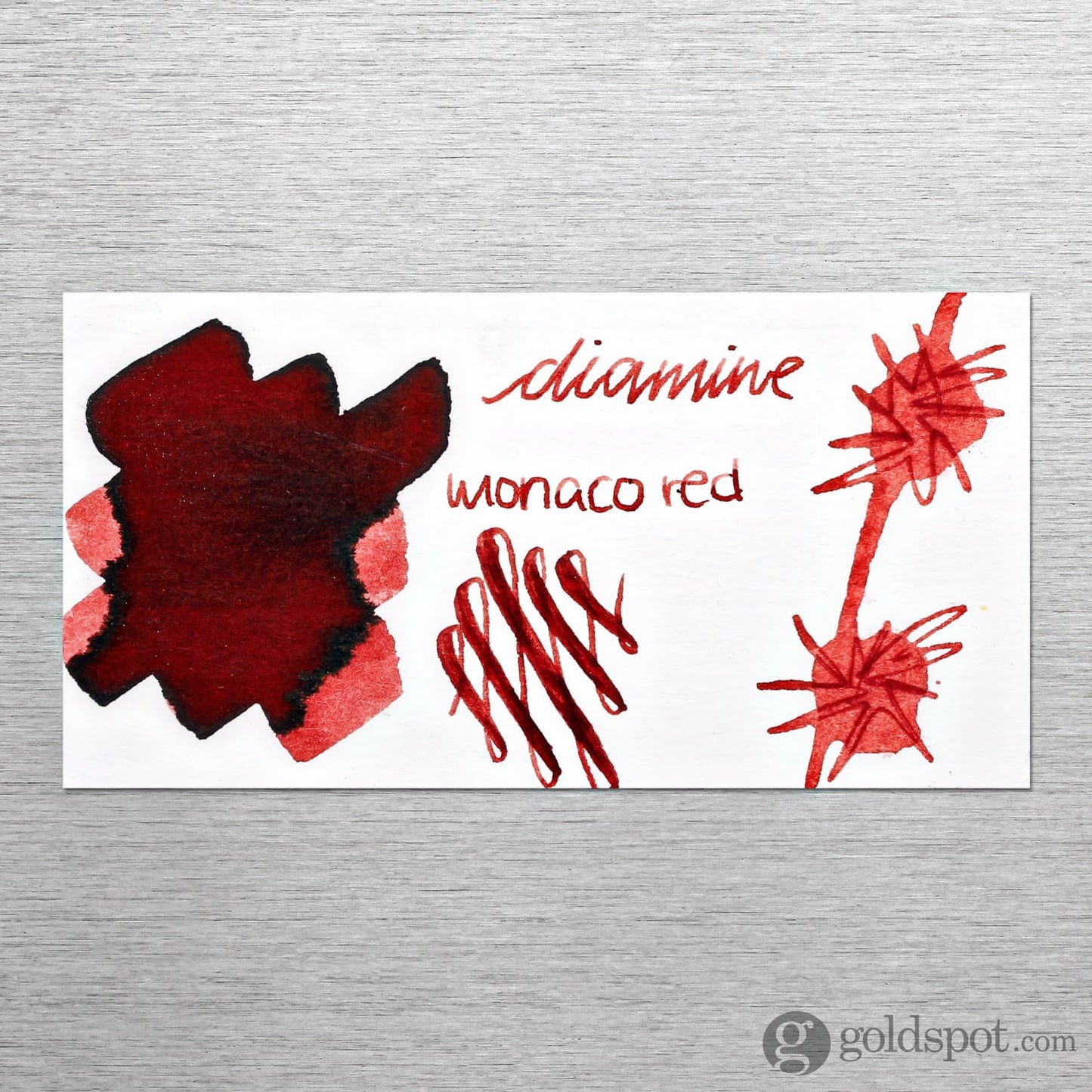 Diamine Bottled Ink and Cartridges in Monaco Red Bottled Ink