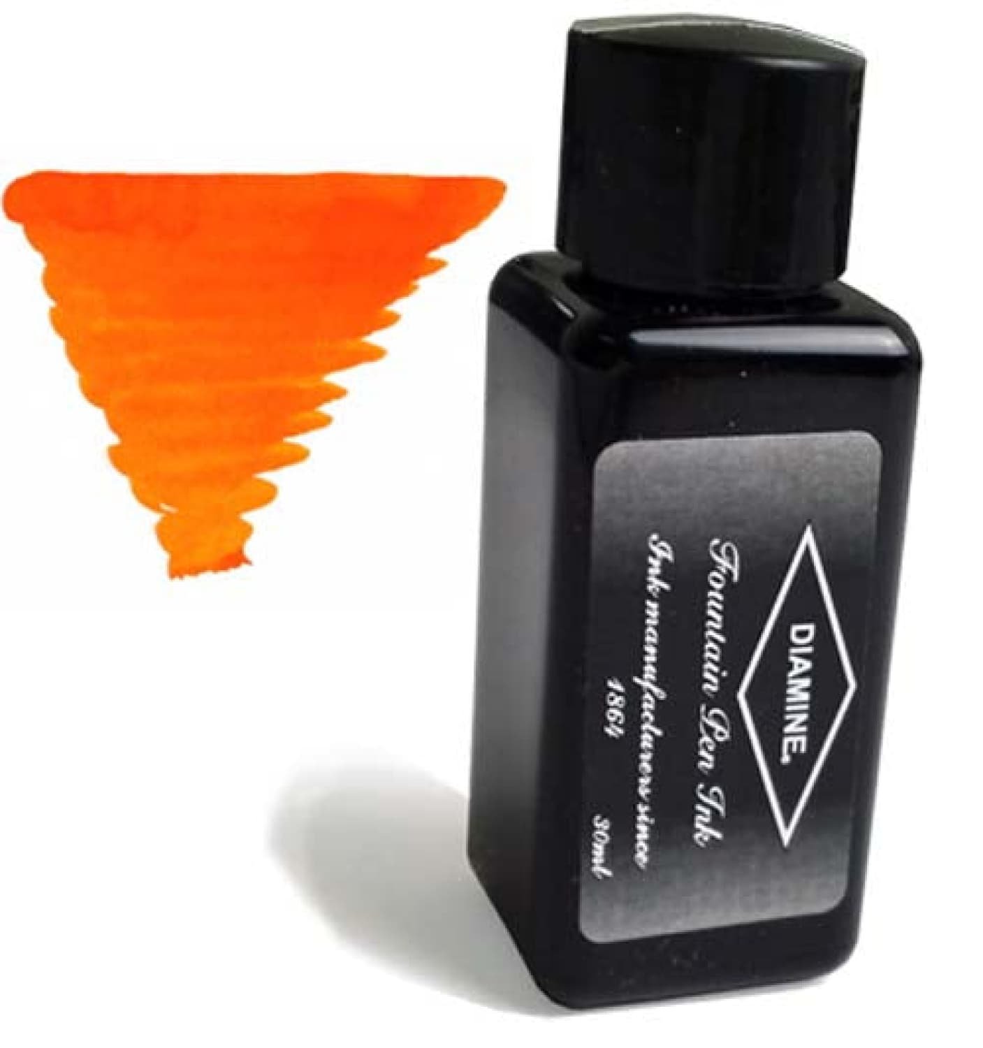 Diamine Bottled Ink and Cartridges in Orange Bottled Ink