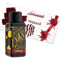 Diamine Bottled Ink and Cartridges in Oxblood