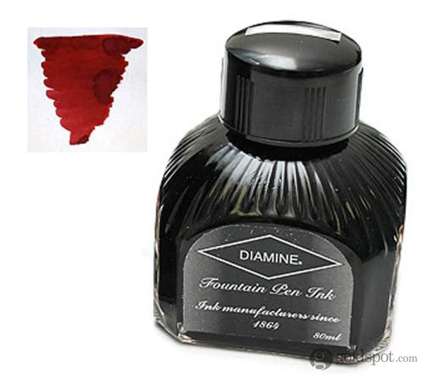 Diamine Bottled Ink and Cartridges in Oxblood 80ml Bottled Ink