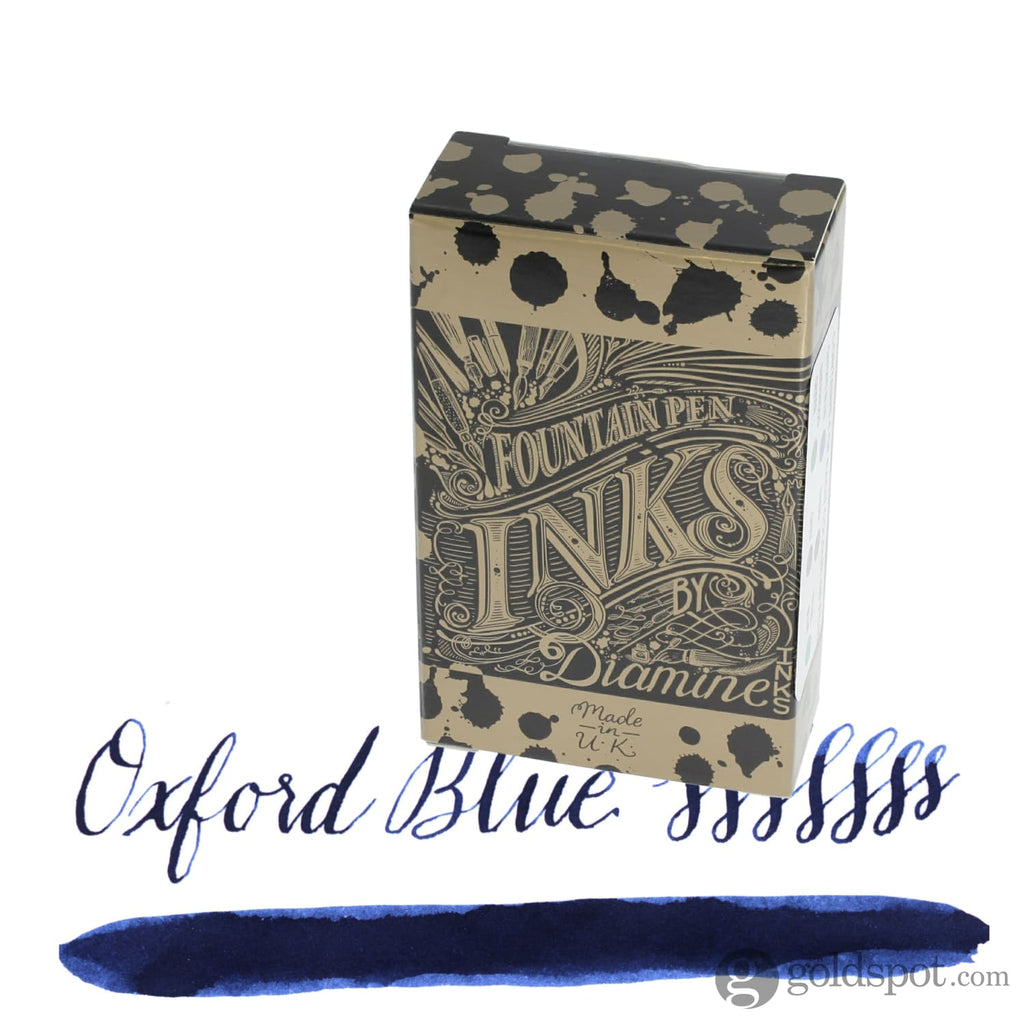 Diamine Bottled Ink and Cartridges in Oxford Blue Cartridges Bottled Ink