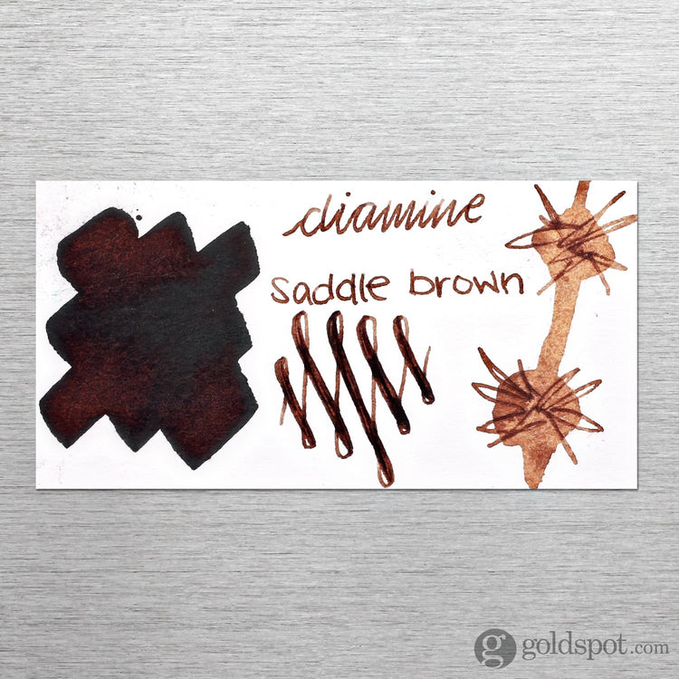 Diamine Bottled Ink and Cartridges in Saddle Brown Bottled Ink