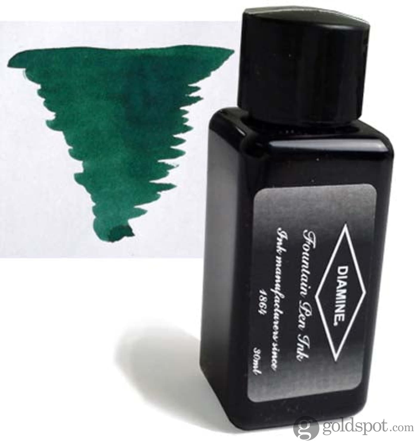 Diamine Bottled Ink and Cartridges in Sherwood Green 30ml Bottled Ink