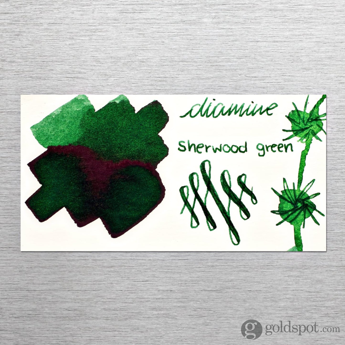 Diamine Bottled Ink and Cartridges in Sherwood Green Bottled Ink