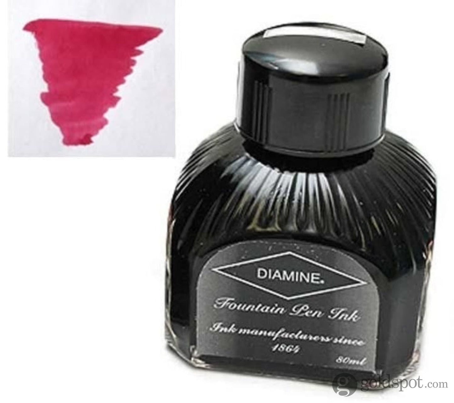 Diamine Bottled Ink in Amaranth Pink 80ml Bottled Ink