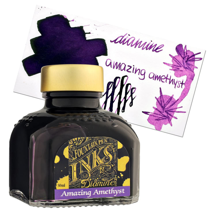 Diamine Bottled Ink in Amazing Amethyst Bottled Ink