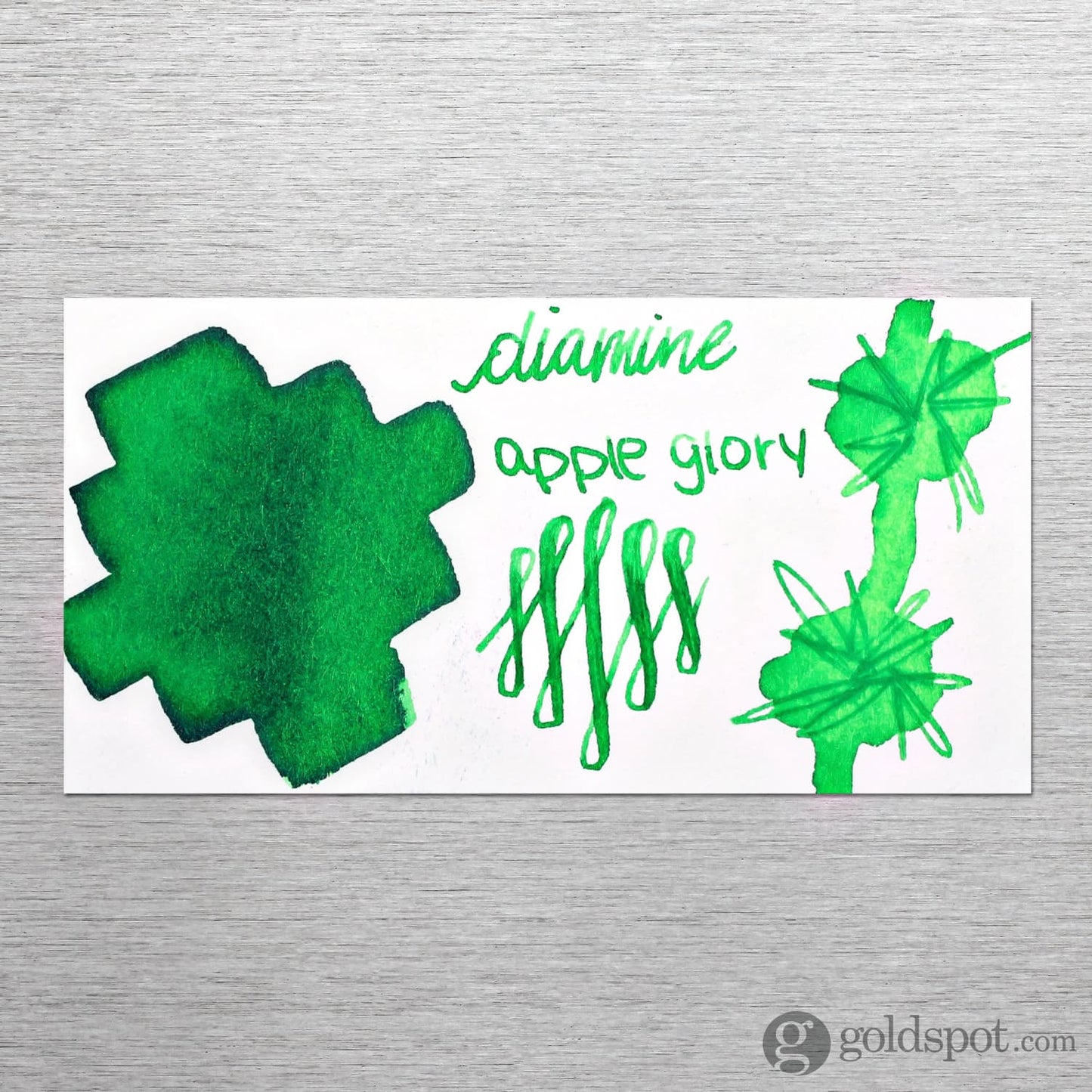 Diamine Bottled Ink in Apple Glory Green Bottled Ink