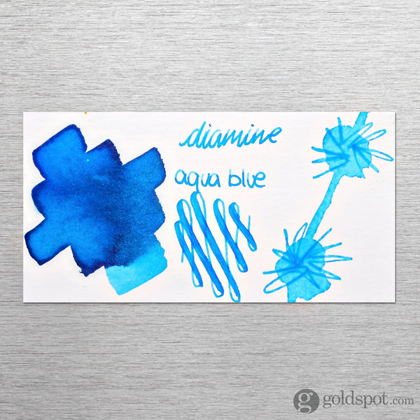 Diamine Bottled Ink in Aqua Blue Bottled Ink