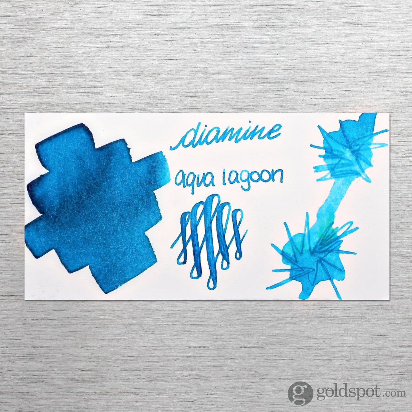 Diamine Bottled Ink in Aqua Lagoon Bottled Ink