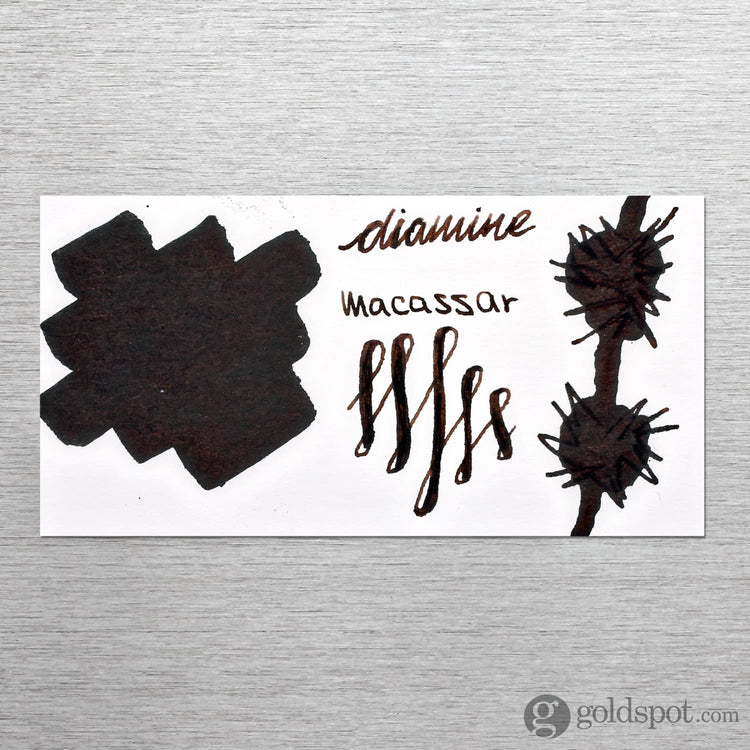 Diamine Bottled Ink in Macassar Brown Bottled Ink