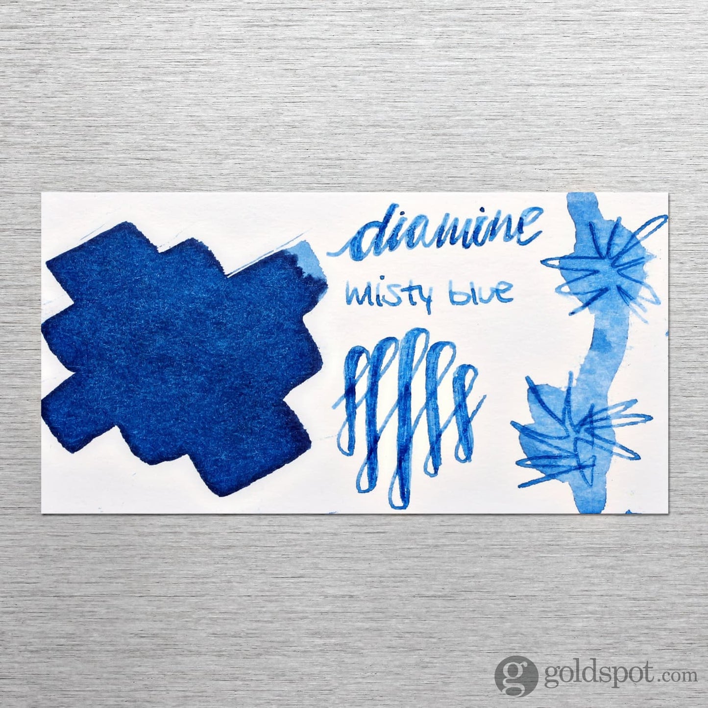 Diamine Bottled Ink in Misty Blue Bottled Ink