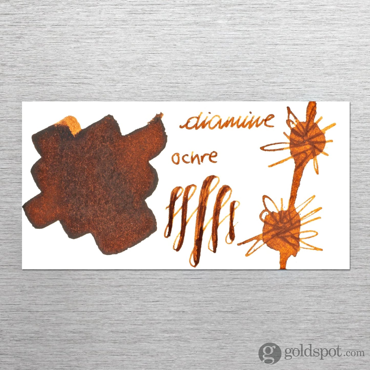 Diamine Bottled Ink in Ochre Brown Bottled Ink