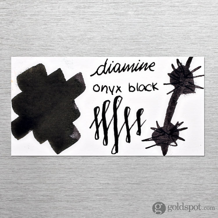 Diamine Bottled Ink in Onyx Black Bottled Ink