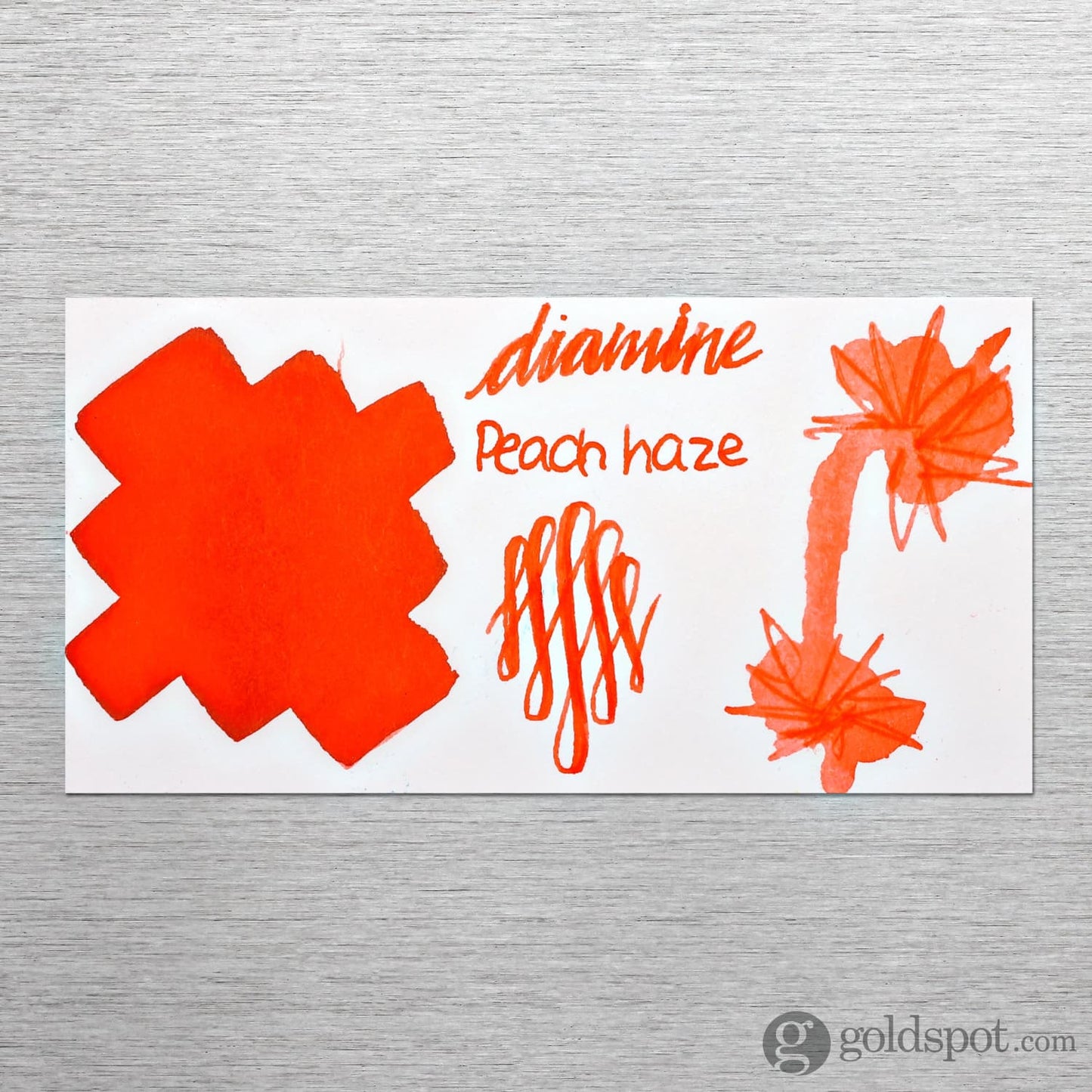 Diamine Bottled Ink in Peach Haze Bottled Ink