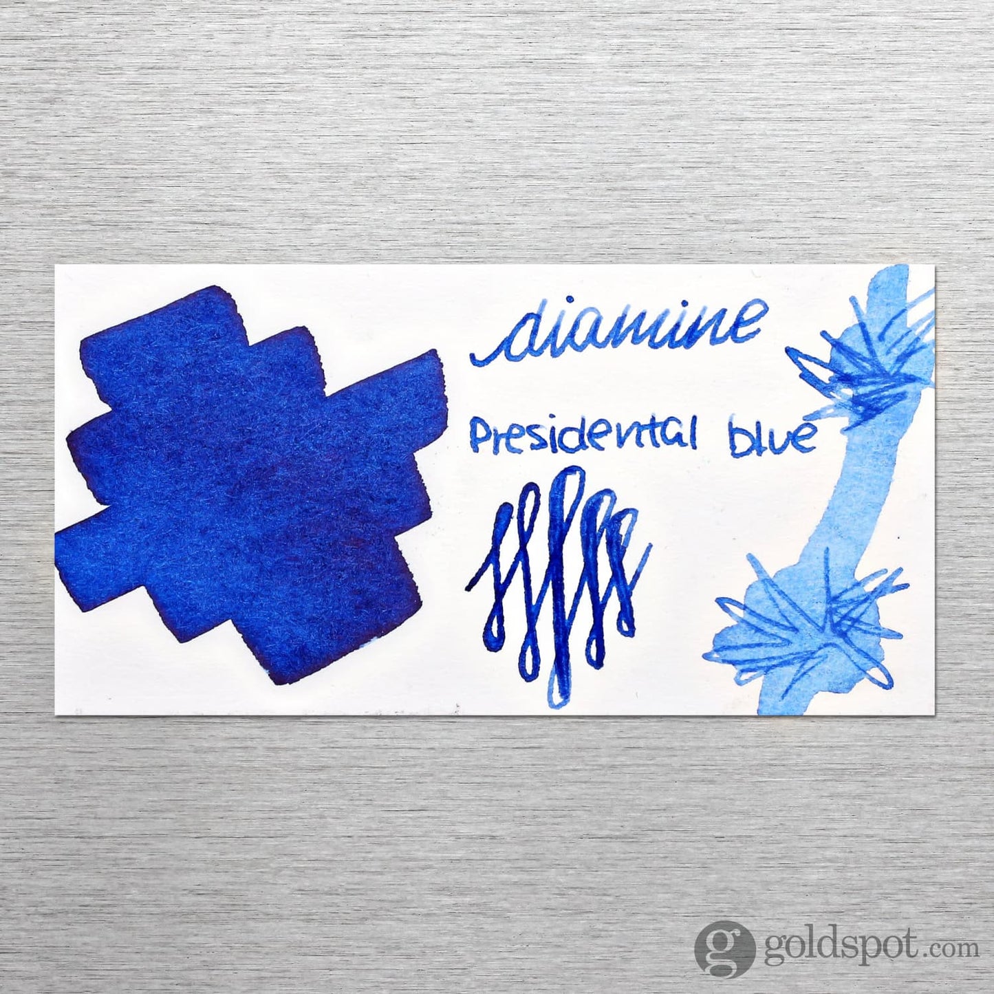 Diamine Bottled Ink in Presidential Blue Bottled Ink