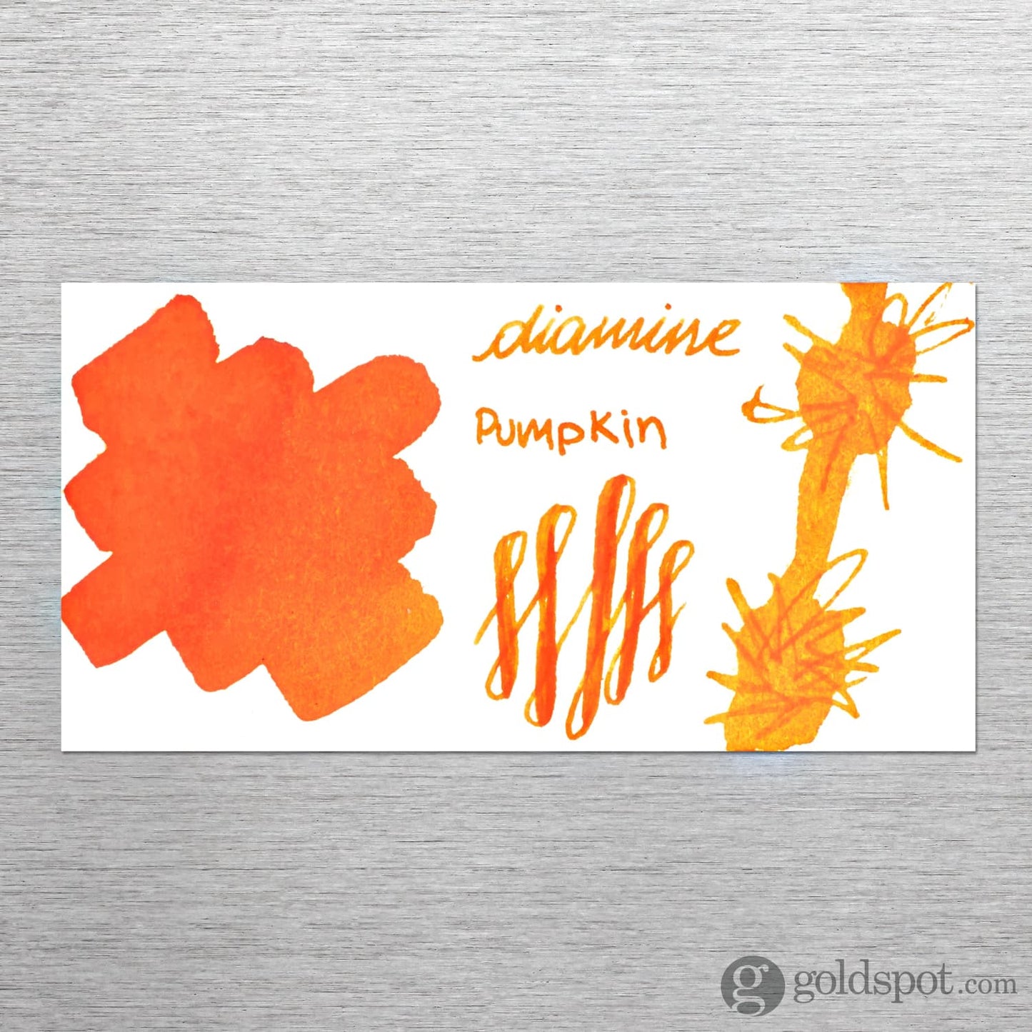 Diamine Bottled Ink in Pumpkin Bottled Ink