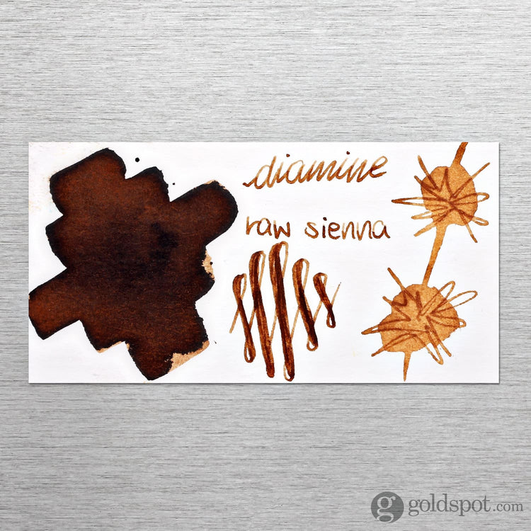 Diamine Bottled Ink in Raw Sienna Brown Bottled Ink