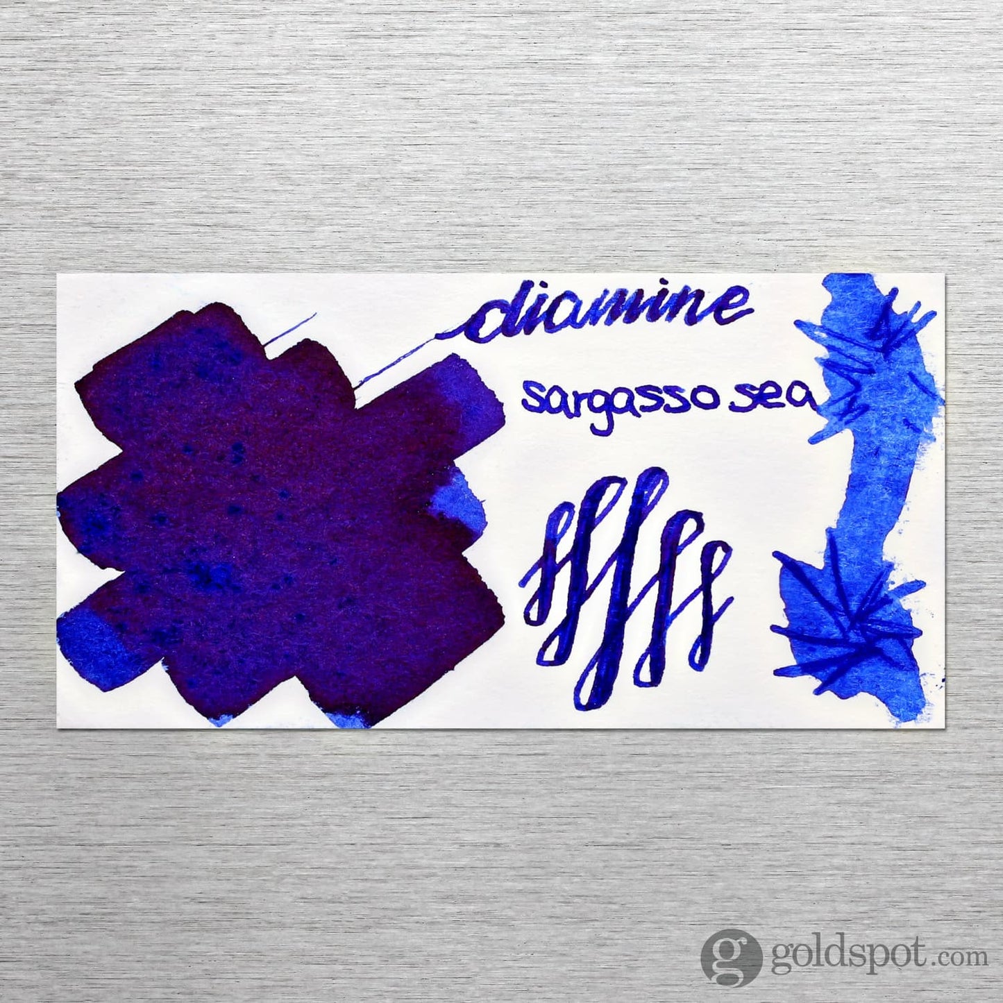 Diamine Bottled Ink in Sargasso Sea Blue Bottled Ink