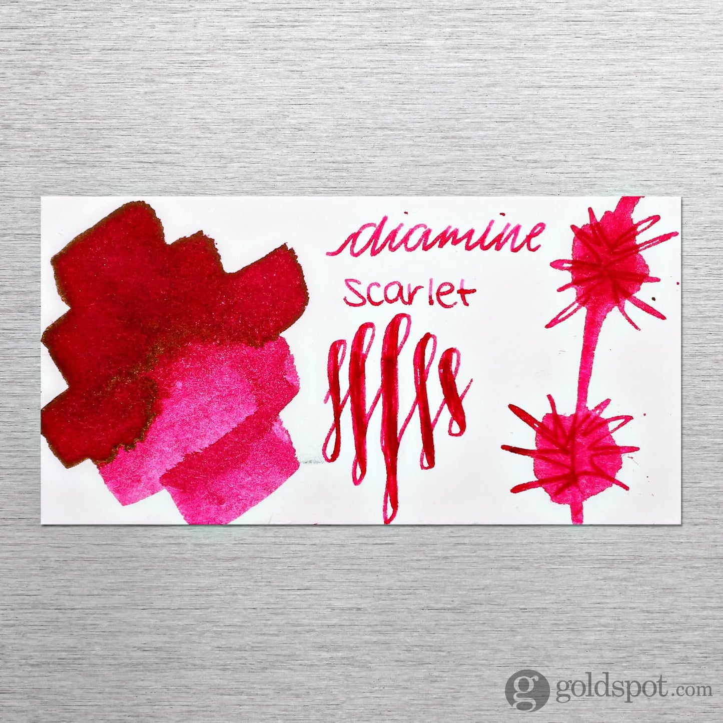 Diamine Bottled Ink in Scarlet Red Bottled Ink