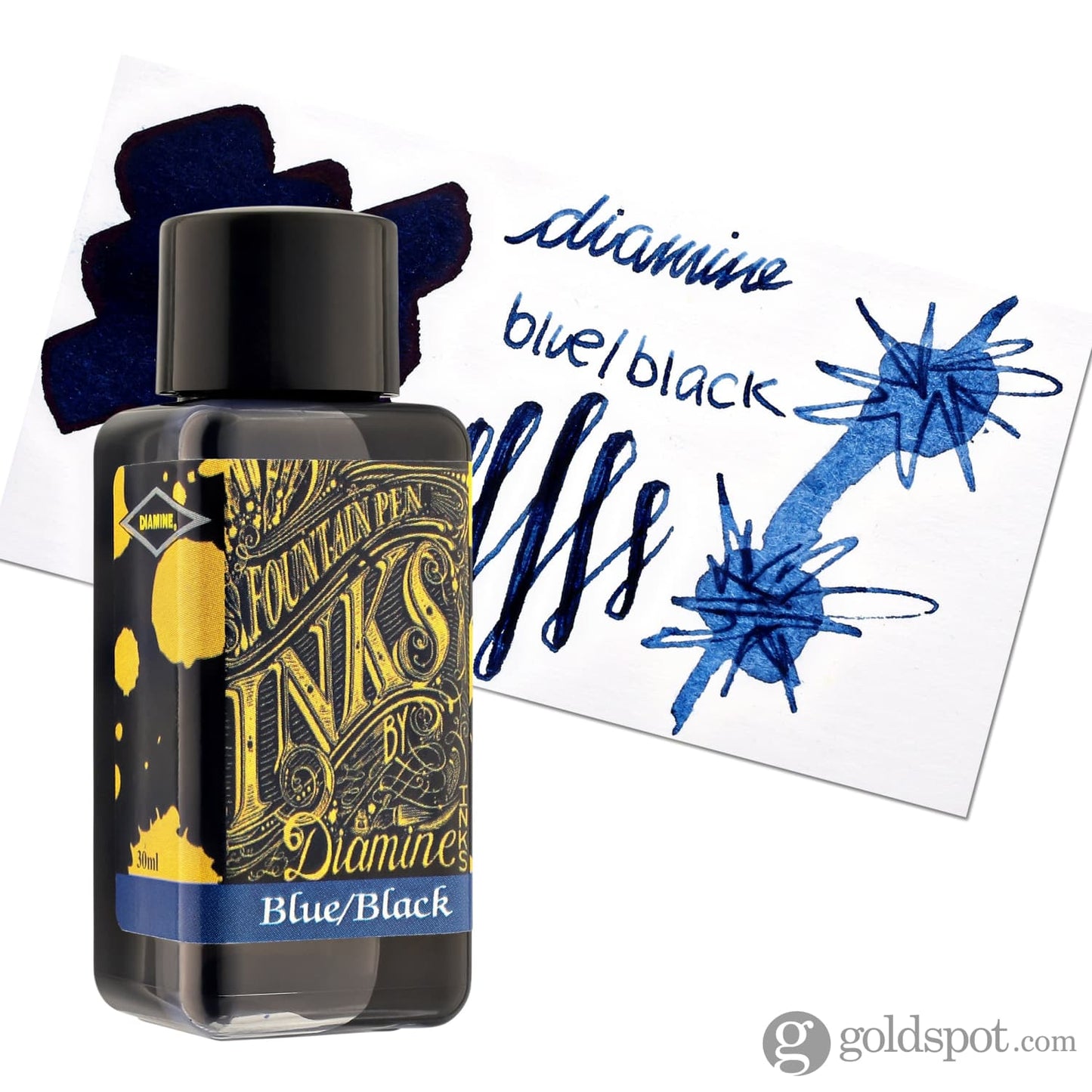 Diamine Classic Bottled Ink and Cartridges in Blue / Black 30ml Bottled Ink