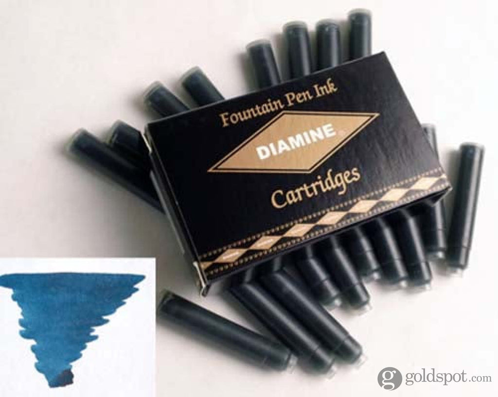 Diamine Classic Bottled Ink and Cartridges in Blue / Black Cartridges Bottled Ink