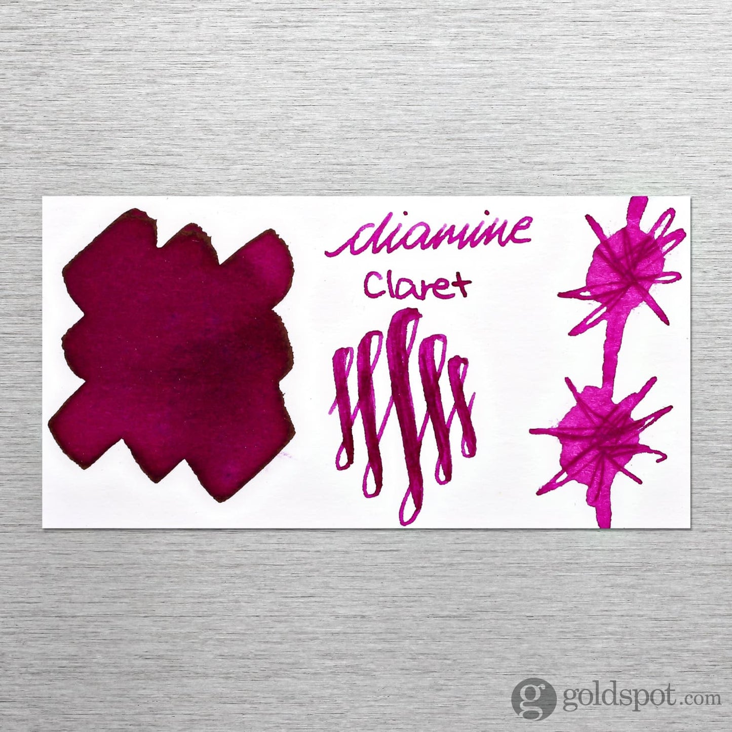 Diamine Classic Bottled Ink and Cartridges in Claret Magenta Bottled Ink