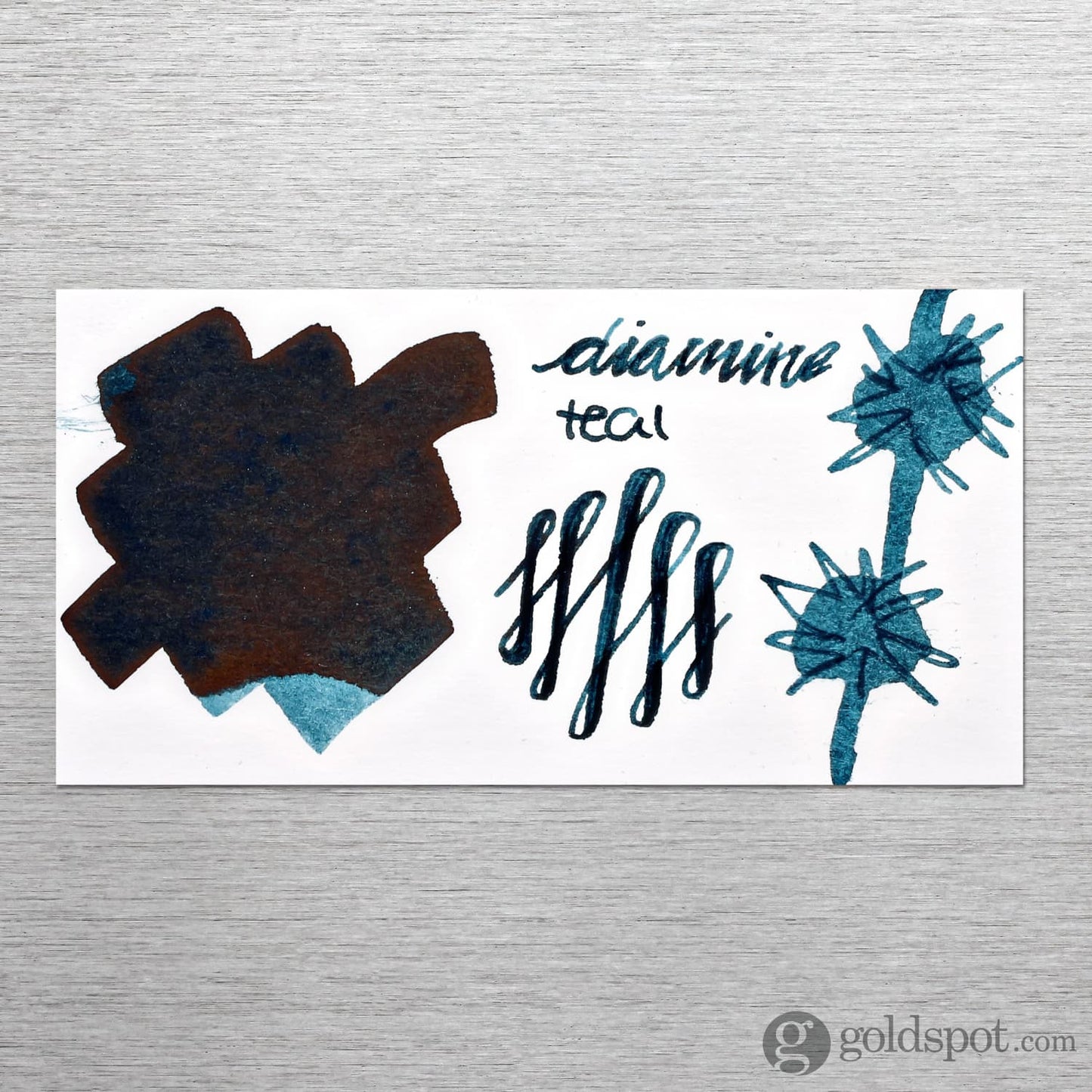 Diamine Classic Bottled Ink and Cartridges in Teal Bottled Ink