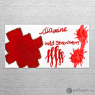 Diamine Classic Bottled Ink and Cartridges in Wild Strawberry Bottled Ink
