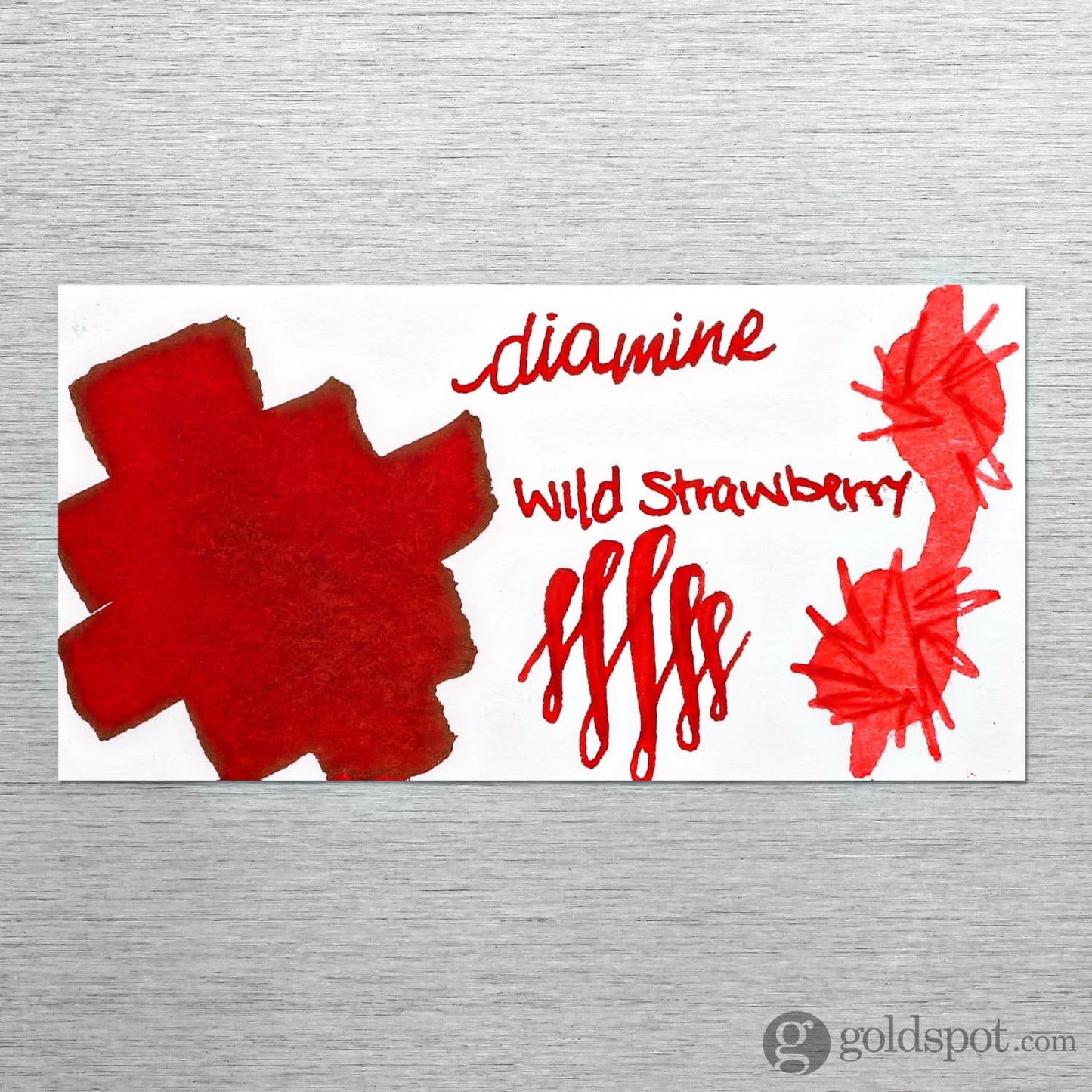 Diamine Classic Bottled Ink and Cartridges in Wild Strawberry Bottled Ink