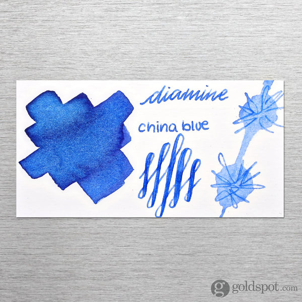 Diamine Classic Bottled Ink in China Blue Bottled Ink