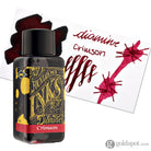 Diamine Classic Bottled Ink in Crimson Red 30ml Bottled Ink