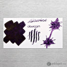 Diamine Classic Bottled Ink in Damson Dark Lilac Ink Bottled Ink