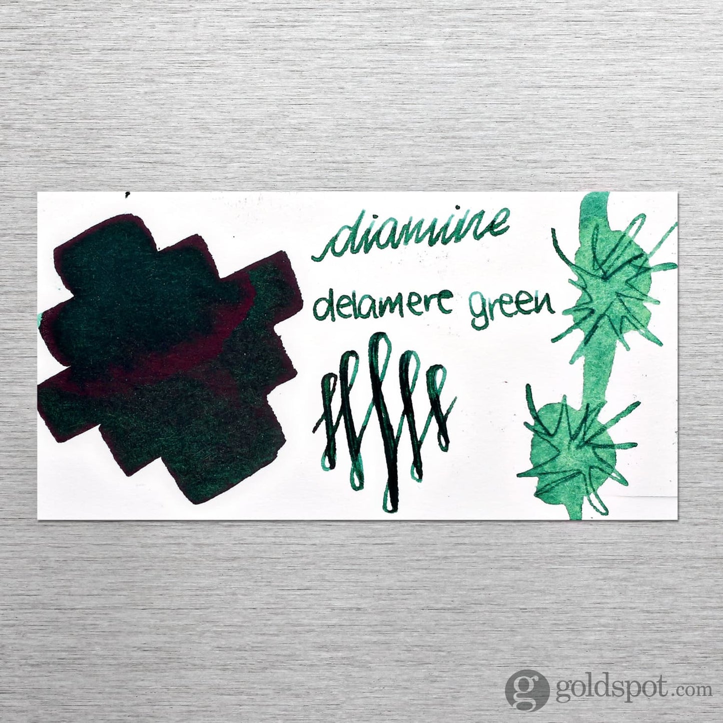 Diamine Classic Bottled Ink in Delamere Green Bottled Ink