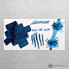 Diamine Classic Bottled Ink in Eau de Nil Blue Bottled Ink