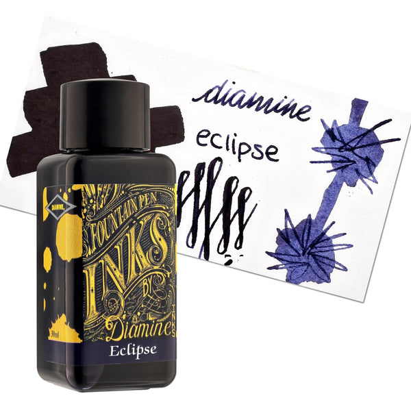 Diamine Classic Bottled Ink in Eclipse Bottled Ink