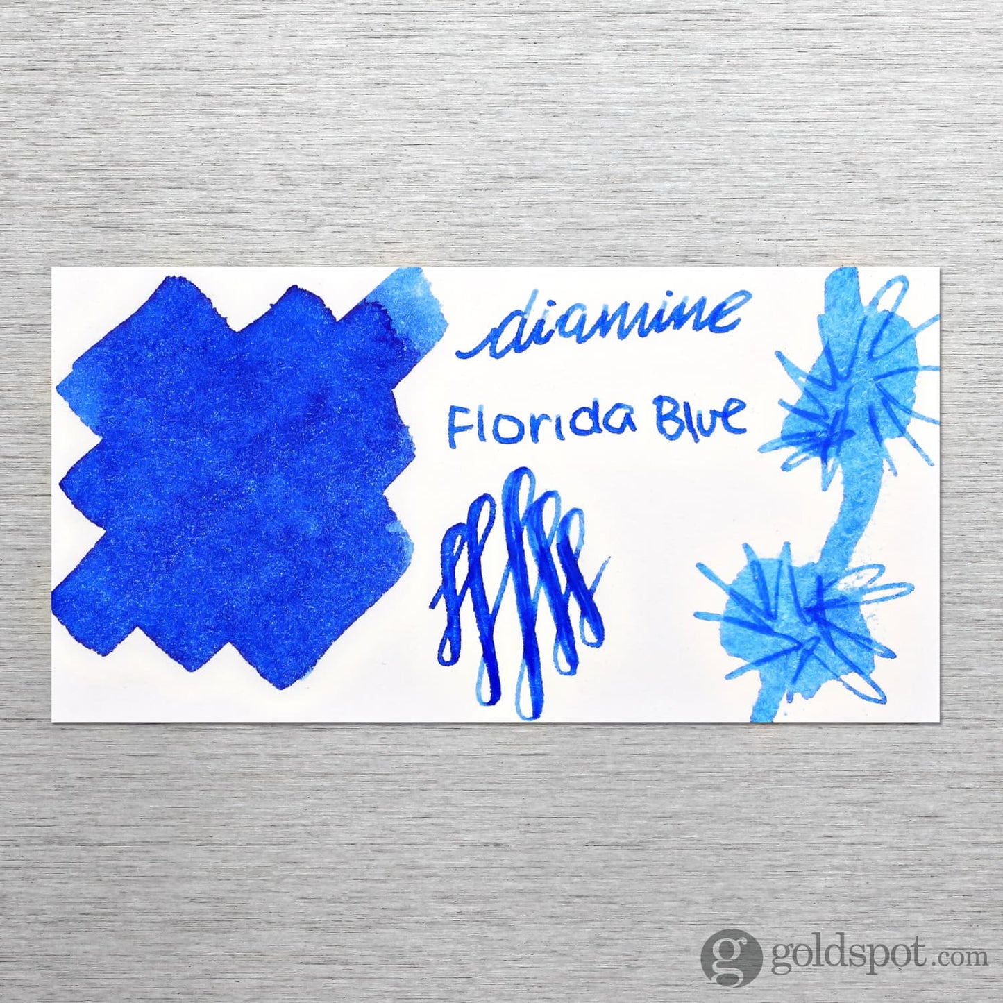 Diamine Classic Bottled Ink in Florida Blue Bottled Ink