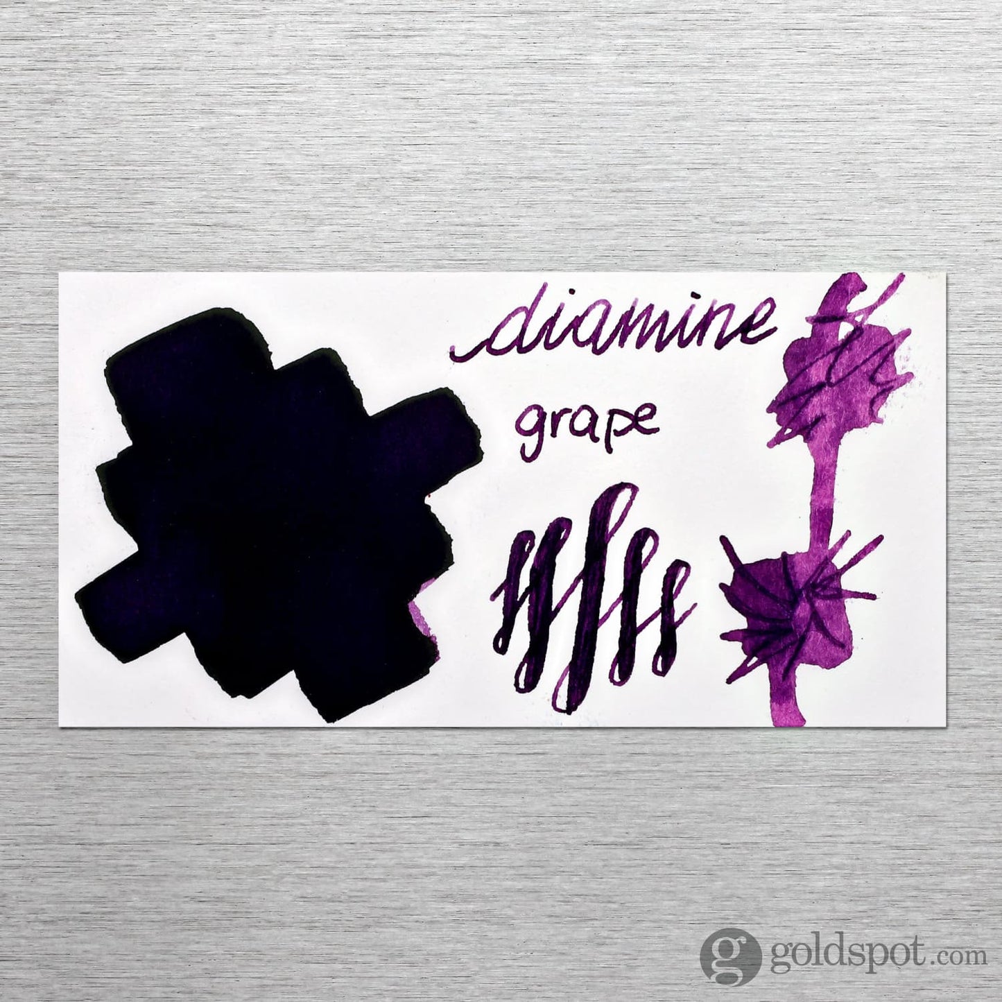 Diamine Classic Bottled Ink in Grape Purple Bottled Ink