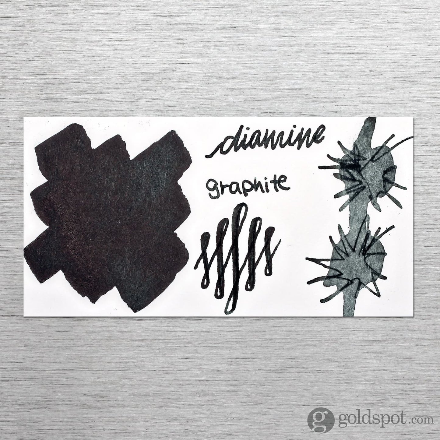 Diamine Classic Bottled Ink in Graphite Bottled Ink