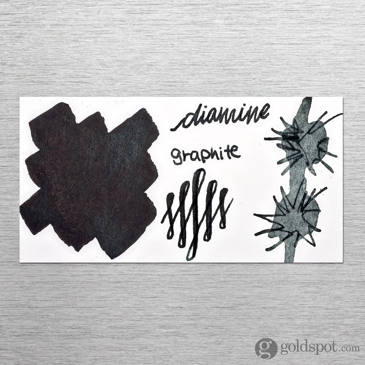 Diamine Classic Bottled Ink in Graphite Bottled Ink