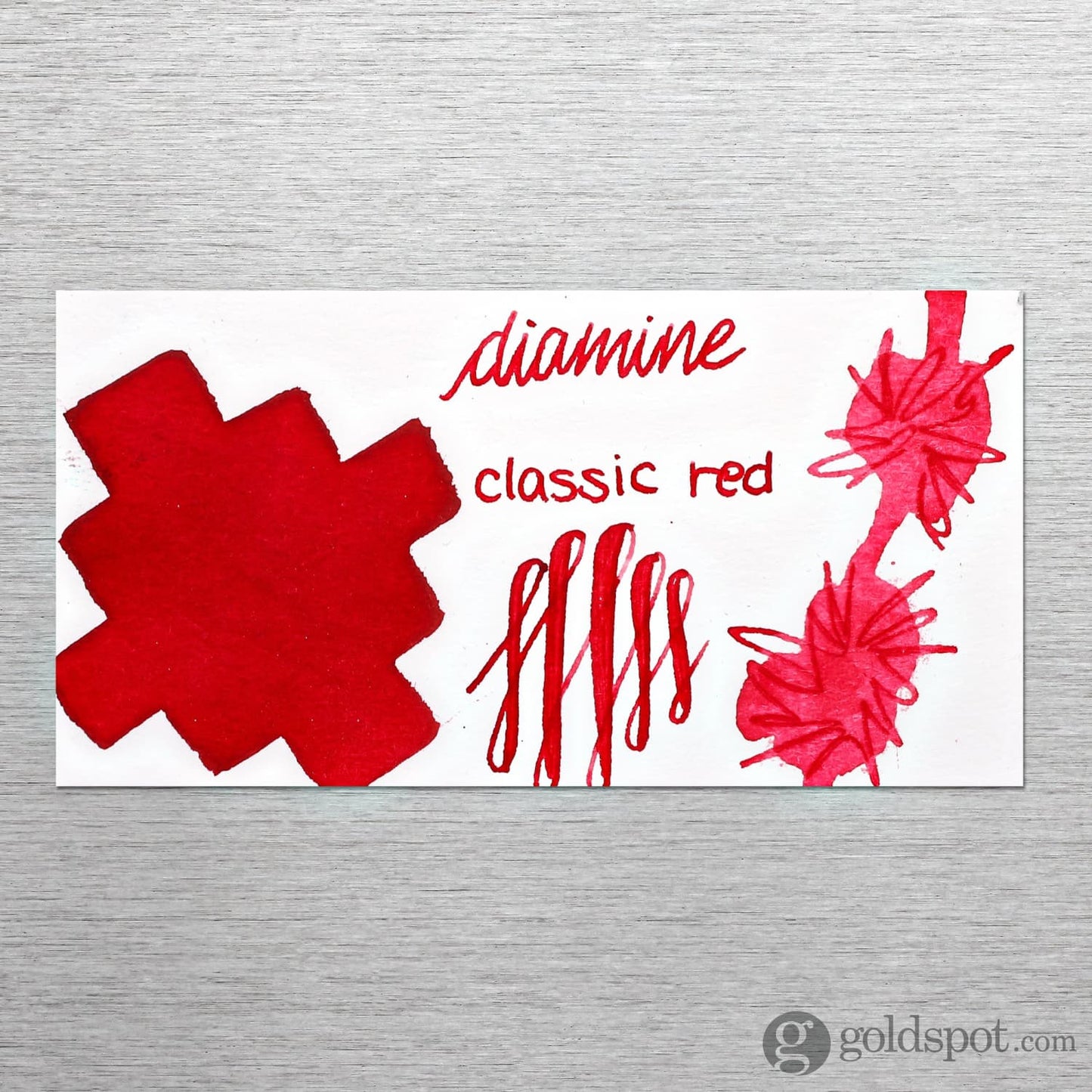Diamine Classic Bottled Ink in Classic Red Bottled Ink