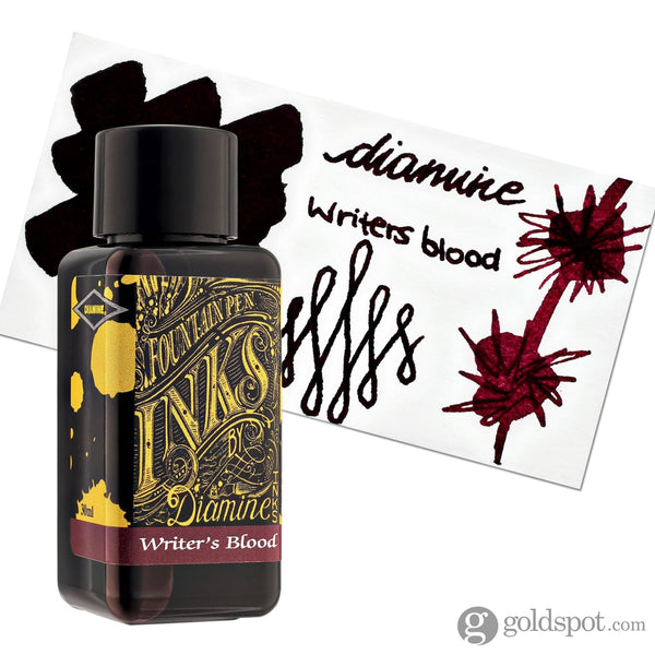 Diamine Classic Bottled Ink in Writer’s Blood 30ml Bottled Ink