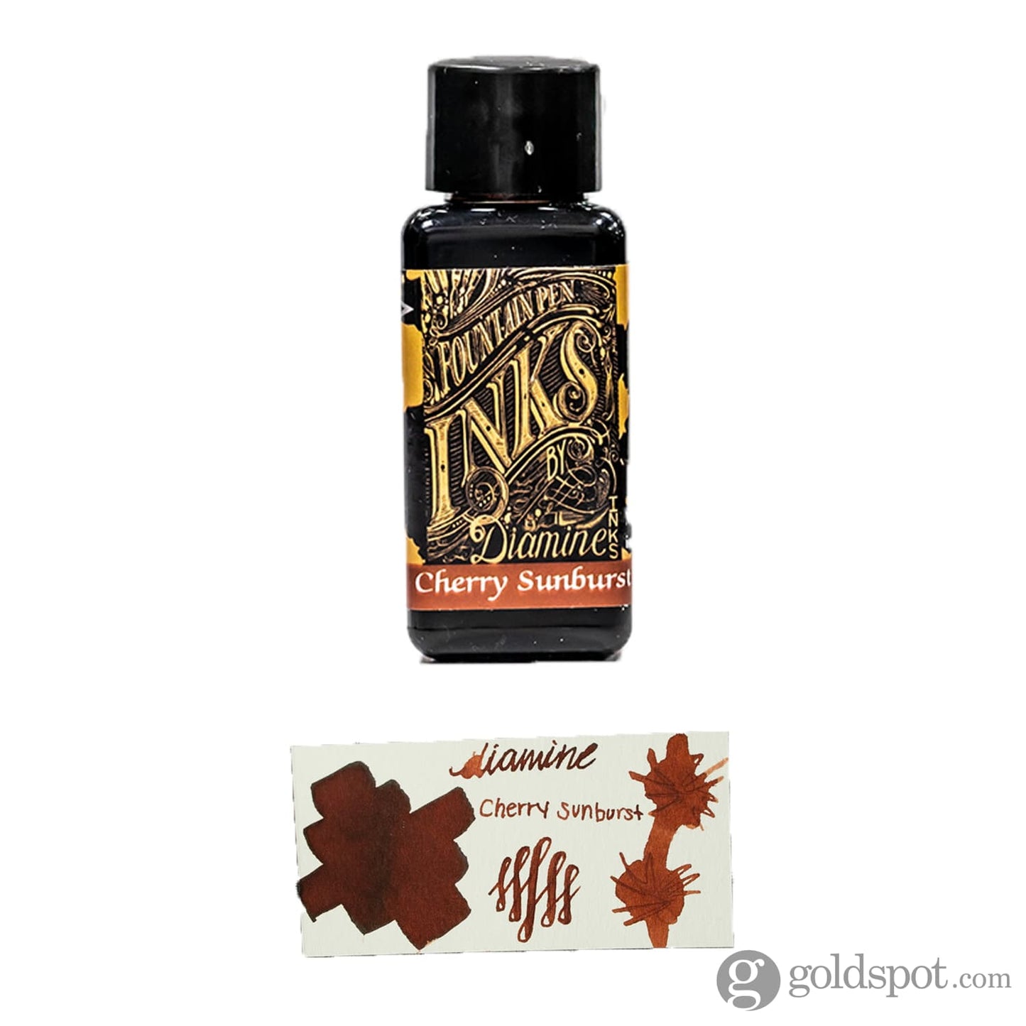 Diamine Guitar Bottled Ink in Cherry Burst 30ml Bottled Ink