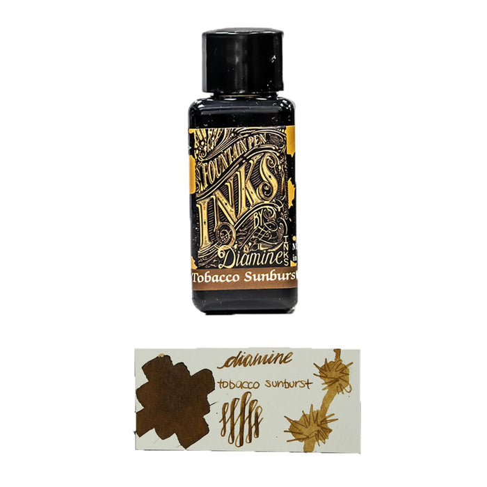 tobacco sunburst ink Diamine Tobacco Sunburst (30ml) Bottled Ink