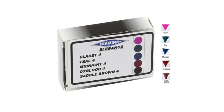 Diamine Ink Cartridge in Elegance - Pack of 20 Fountain Pen Cartridges