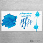 Diamine Inkvent Red Edition Shimmer Bottled Ink in Blue Subzero - 50 mL Bottled Ink