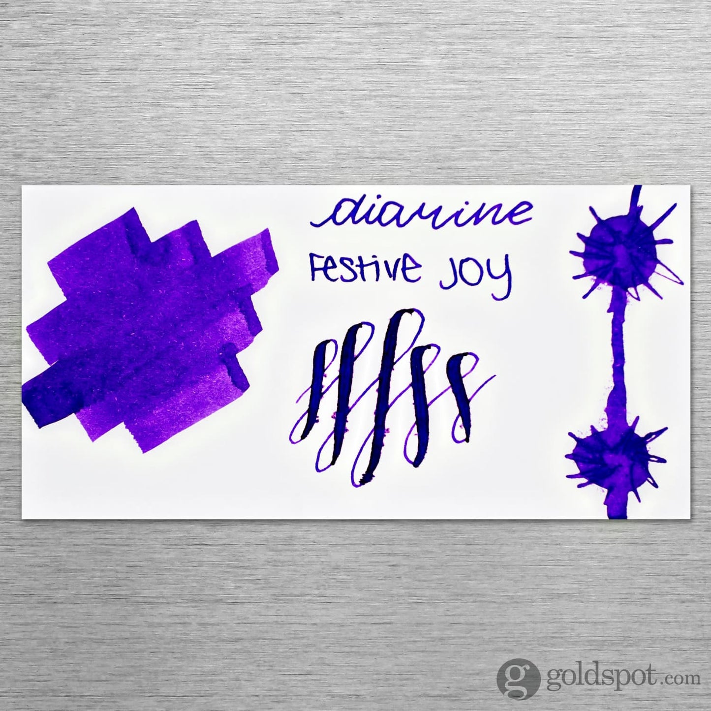 Diamine Inkvent Red Edition Standard Bottled Ink in Festive Joy - 50 mL Bottled Ink