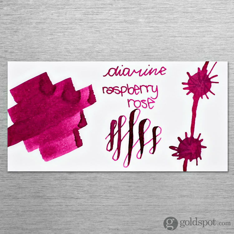 Diamine Inkvent Red Edition Standard Bottled Ink in Raspberry Rose - 50 mL Bottled Ink