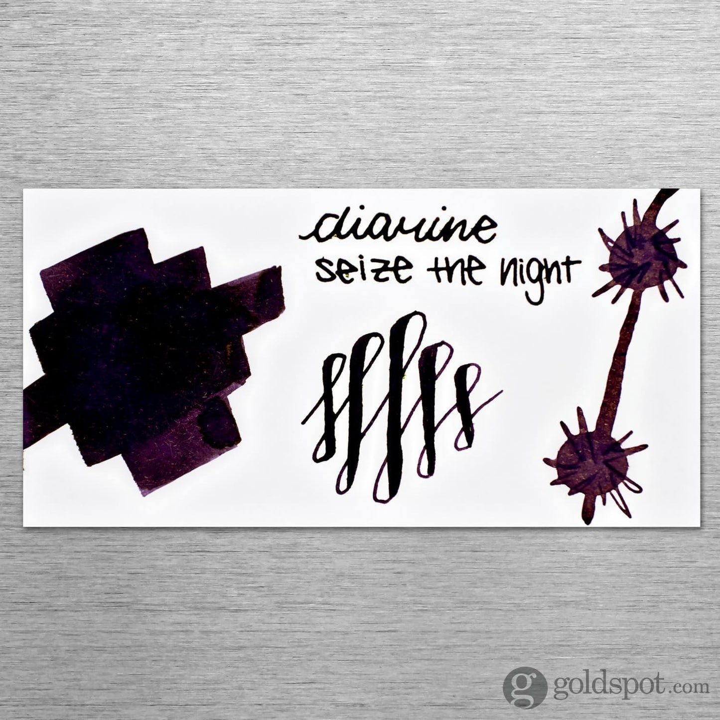 Diamine Inkvent Red Edition Standard Bottled Ink in Seize the Night - 50 mL Bottled Ink